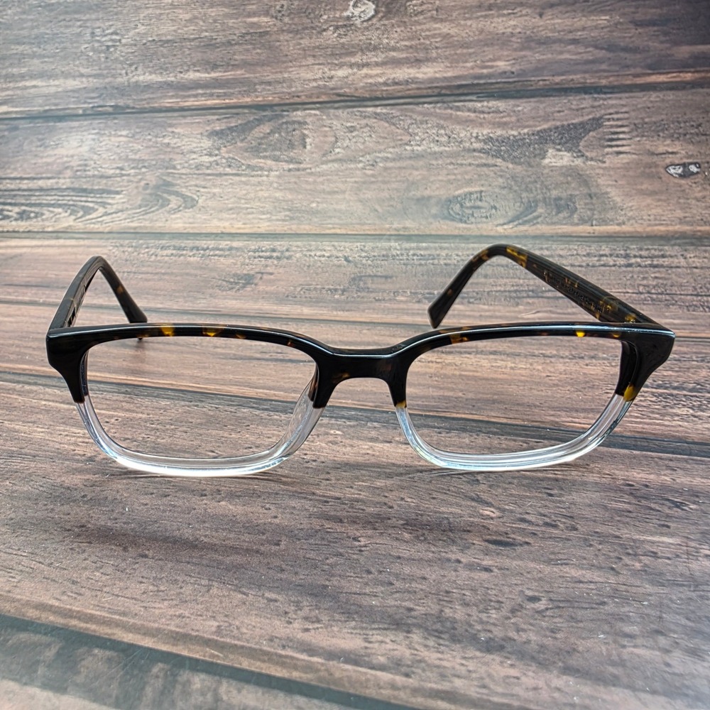 Warby Parker Seymour 203 Eyeglasses Tortoise Clear TwoTone Rectangular 53-19-145